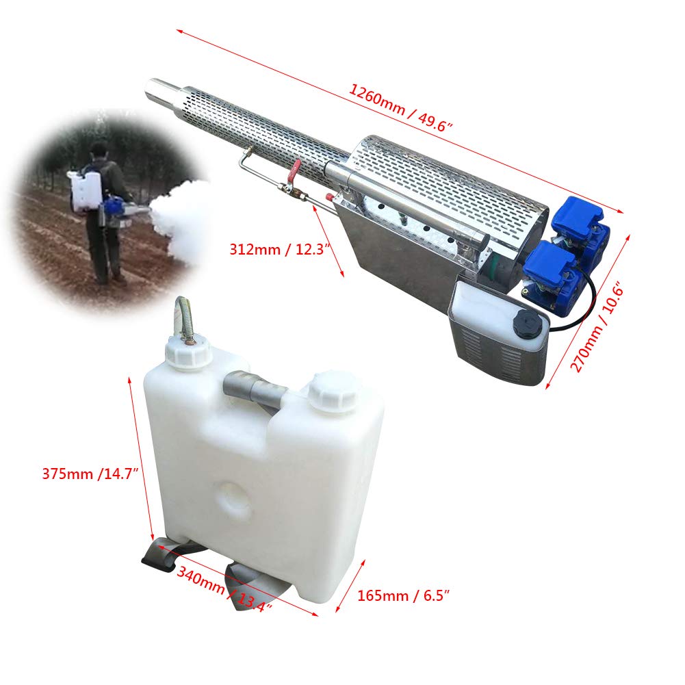 Amazon.co.jp: KALELAISU エンジン式噴霧器 ガソリン噴霧器 背負式 16L